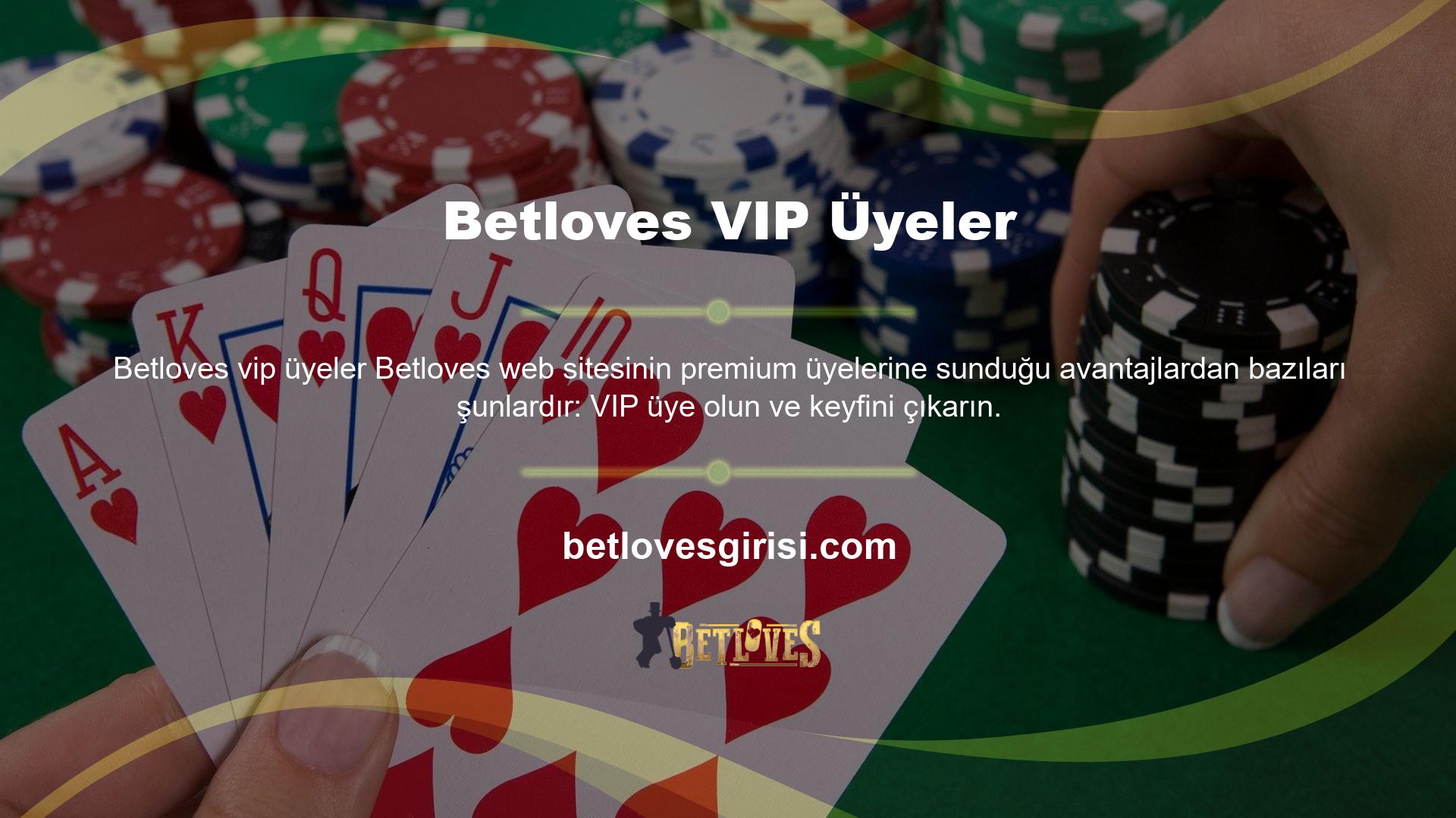 VIP üyeliği hakkında daha fazla bilgi için lütfen casino web sitesinin müşteri hizmetleriyle iletişime geçin